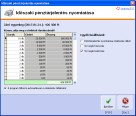 NATURASOFT Házipénztár Start képernyő - Automatikus címletezés