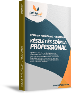 NATURASOFT Kszlet s Szmla Professional kszletnyilvntart program