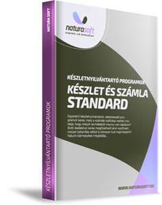 NATURASOFT KSZLET S SZMLA STANDARD kszletnyilvntart program